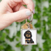 Studio-portret van Rottweiler-puppy Sleutelhanger (Hand)