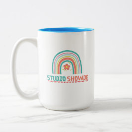 Studio Schaduw Tweekleurige Koffiemok