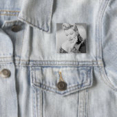 Studio Shot Vierkante Button 5,1 Cm (In situ)