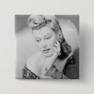 Studio Shot Vierkante Button 5,1 Cm
