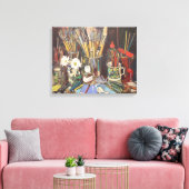 Studio stille levens 2012 canvas afdruk (Insitu (Woonkamer))