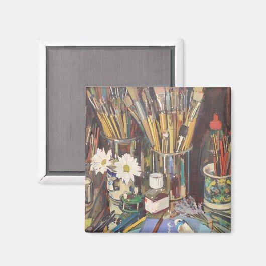 Studio stille levens 2012 magneet (Voorkant / Achterkant)