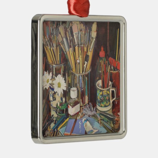 Studio stille levens 2012 metalen ornament (Rechts)