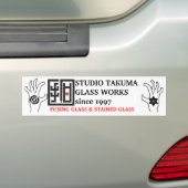 studio takuma glass works STICKER (Op auto)