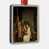 Studio van kunstenaar metalen ornament (Rechts)