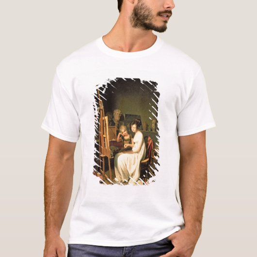 Studio van kunstenaar t-shirt (Voorkant)