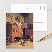 Studio voor de Furstenberg | Fré dé ric Bazille Briefkaart