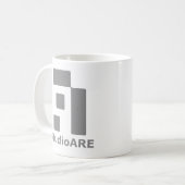 StudioARE-kantoor bekertje. Koffiemok (Voorkant links)