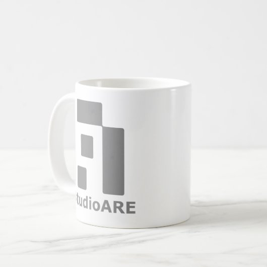 StudioARE-kantoor bekertje. Koffiemok (Voorkant links)