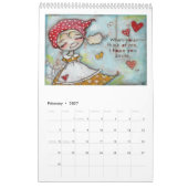 StudioDudaArt 2017 Werk van hartagenda Kalender (Feb 2027)