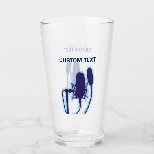 Studiomicrofoon Glas (Voorkant)