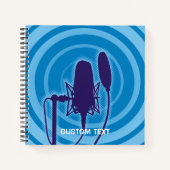 Studiomicrofoon Notitieboek (Voorkant)
