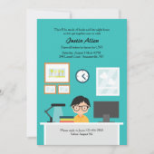 Studious Boy Uitnodiging (Voorkant)