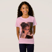 Studious Girl Schattige T Shirt (Voorkant volledig)