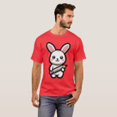 Studious Kawaii Bunny T-shirt (Voorkant volledig)