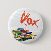 studiovos ronde button 5,7 cm (Voorkant)