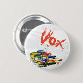 studiovos ronde button 5,7 cm (Voorkant /achterkant)