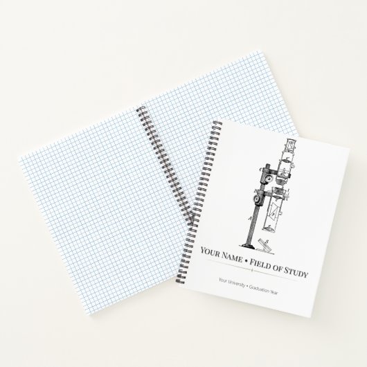Studium & Lehre – personalisiertes Design Notitieboek (Binnen)
