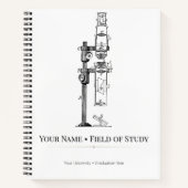 Studium & Lehre – personalisiertes Design Notitieboek (Voorkant)