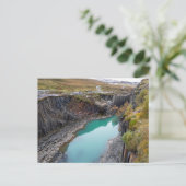 Studlagil Canyon, IJsland Briefkaart (Staand voorkant)
