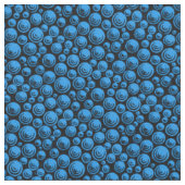 Studs in blauw en zwart stof (Close Up)