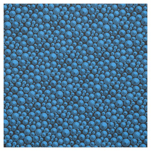 Studs in blauw en zwart stof (Swatch)