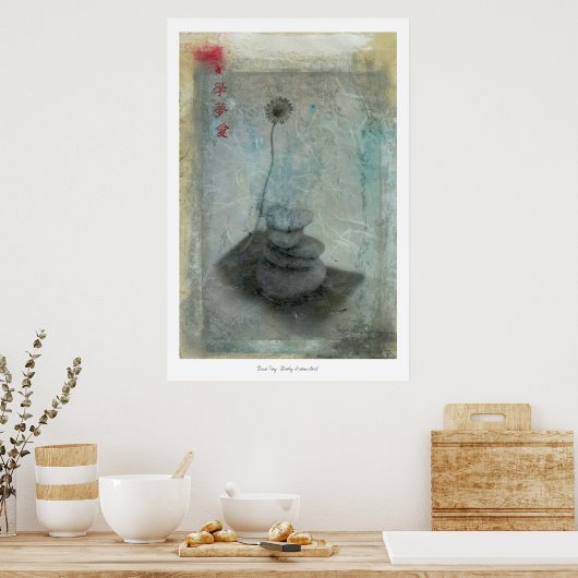 Study Dream Love Poster (Keuken)