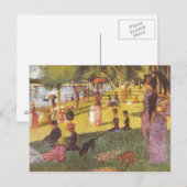 Study for A Sunday Afternoon Briefkaart (Voorkant / Achterkant)