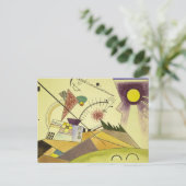 Study for Bewegte Ruhe, 1923 by Wassily Kandinsky Briefkaart (Staand voorkant)