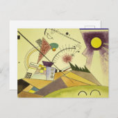 Study for Bewegte Ruhe, 1923 by Wassily Kandinsky Briefkaart (Voorkant / Achterkant)