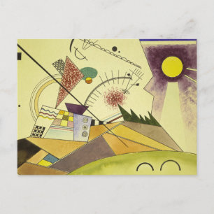 Study for Bewegte Ruhe, 1923 by Wassily Kandinsky Briefkaart