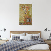 Study for Fulfilment, c.1905-09 (w/c & gold on pap Canvas Afdruk (Insitu (Slaapkamer))