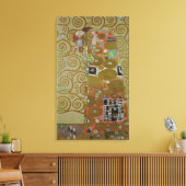 Study for Fulfilment, c.1905-09 (w/c & gold on pap Canvas Afdruk (Insitu (Woonkamer))