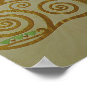 Study for Fulfilment, c.1905-09 (w/c & gold on pap Poster (Hoek)