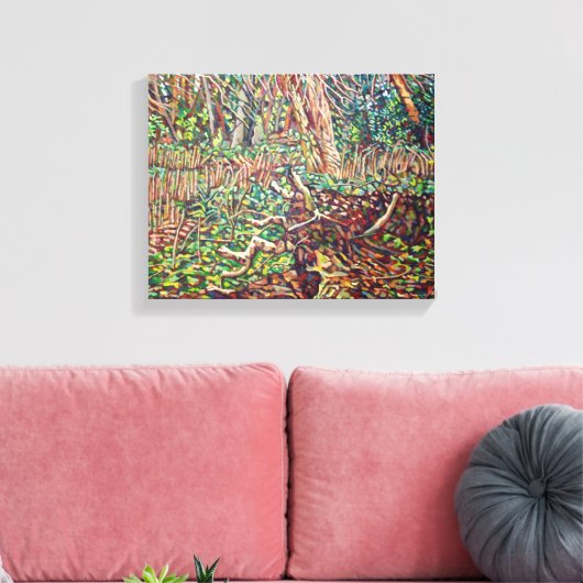 Study for Trunk 2 Canvas Afdruk (Insitu (Woonkamer))