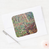 Study for Trunk 2 Vierkante Sticker (Envelop)