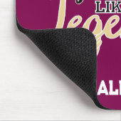 Study Like a Boss, Nap Like a Legend, College gift Muismat (Hoek)