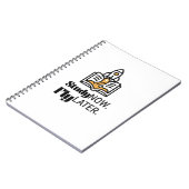 Study Now Fly Later – Student Motivation Notitieboek (Linkerzijde)