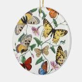 Study of diurnal butterflies by Paul Gervais Keramisch Ornament (Links)