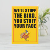 Stuf je vriendschappelijke uitnodiging af (Staand voorkant)