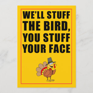 Stuf je vriendschappelijke uitnodiging af