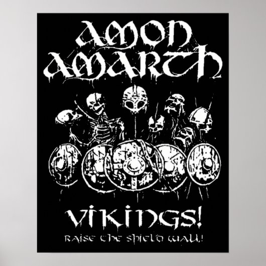 Stuff Amon Amarth Retro - Young Mystic FanArt Poster (Voorkant)