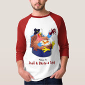 Stuff and Baste a Turkey (Wijn) T-shirt (Voorkant)