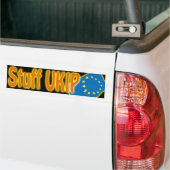 "Stuff Ukip" Het EU-referendum in Groot-Brittannië Bumpersticker (Op Truck)