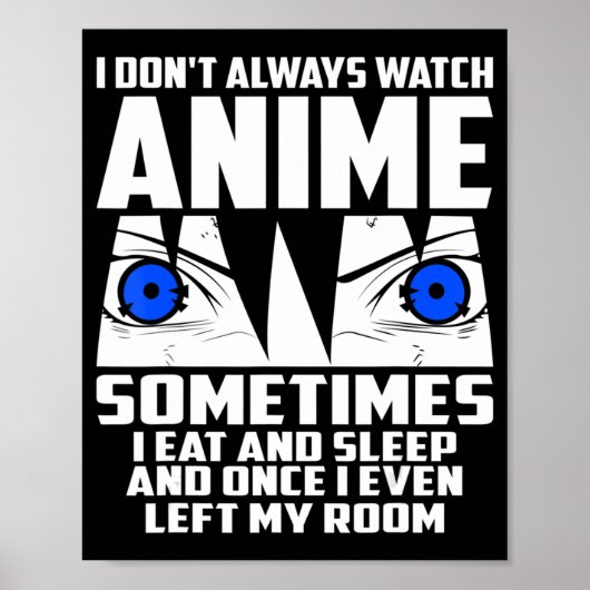 Stuff voor Mannen Anime Clothing voor Mannen Anime Poster (Voorkant)