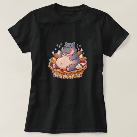 Stuffed AF T-shirt (Design voorkant)