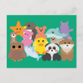 Stuffed Toys  Briefkaart (Voorkant)