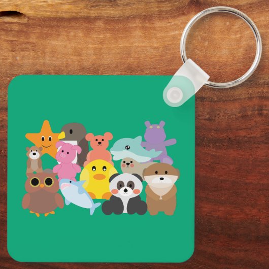 Stuffed Toys Sleutelhanger (Achterkant)