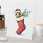 Stuffer Dragonfly Reclamebord Met Voetstuk (Insitu)