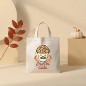 Stuffin’ Cute - Funny Thanksgiving Stuffing Pun Tote Bag